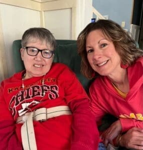 TNC Community individual Carolyn with her sister