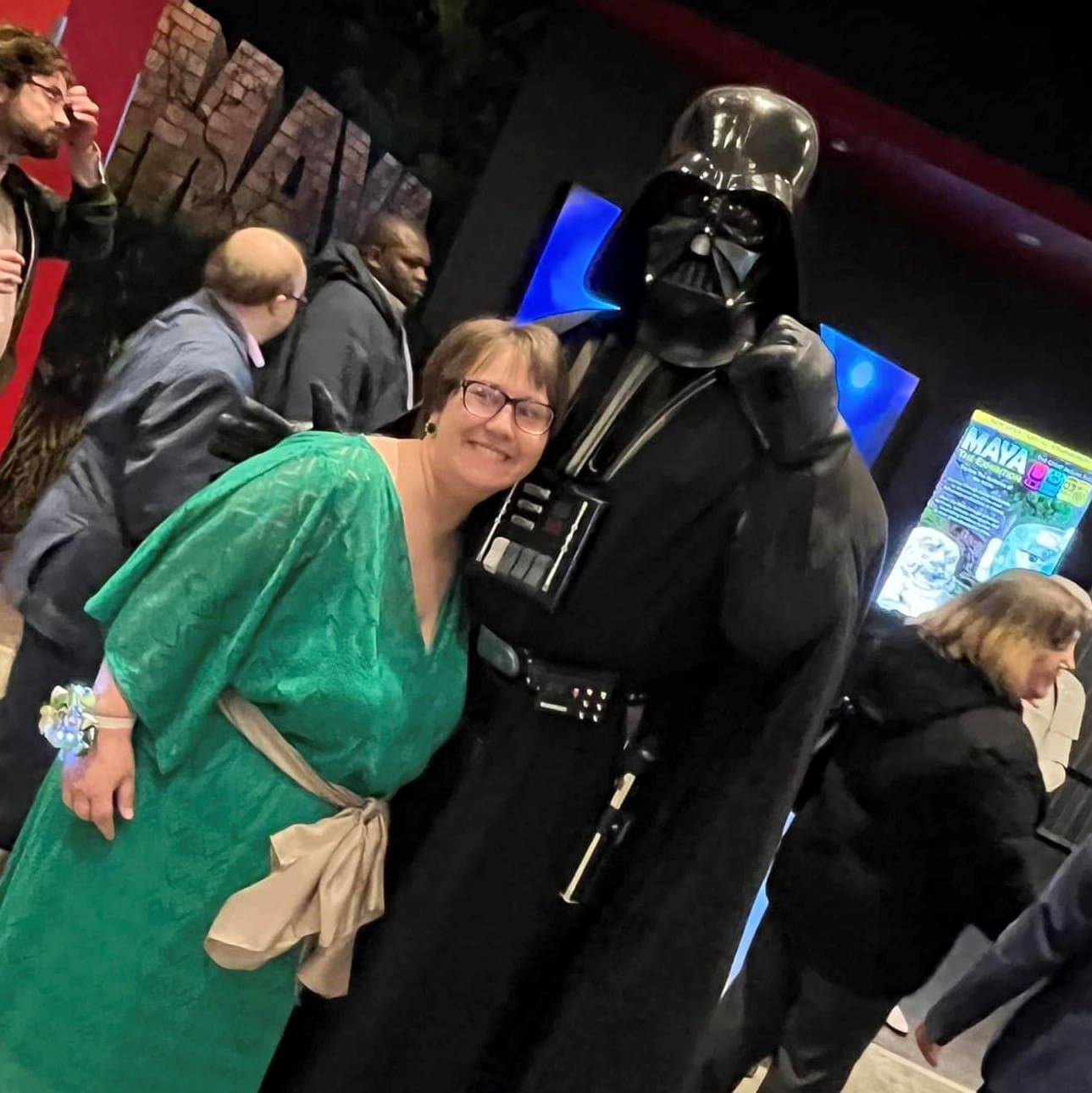 TNC Community individual meets Darth Vader at Night to Shine KC