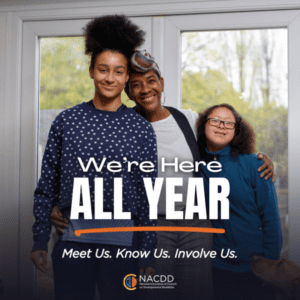 National Developmental Disabilities Awareness Month 2025 Theme: We're Here All Year